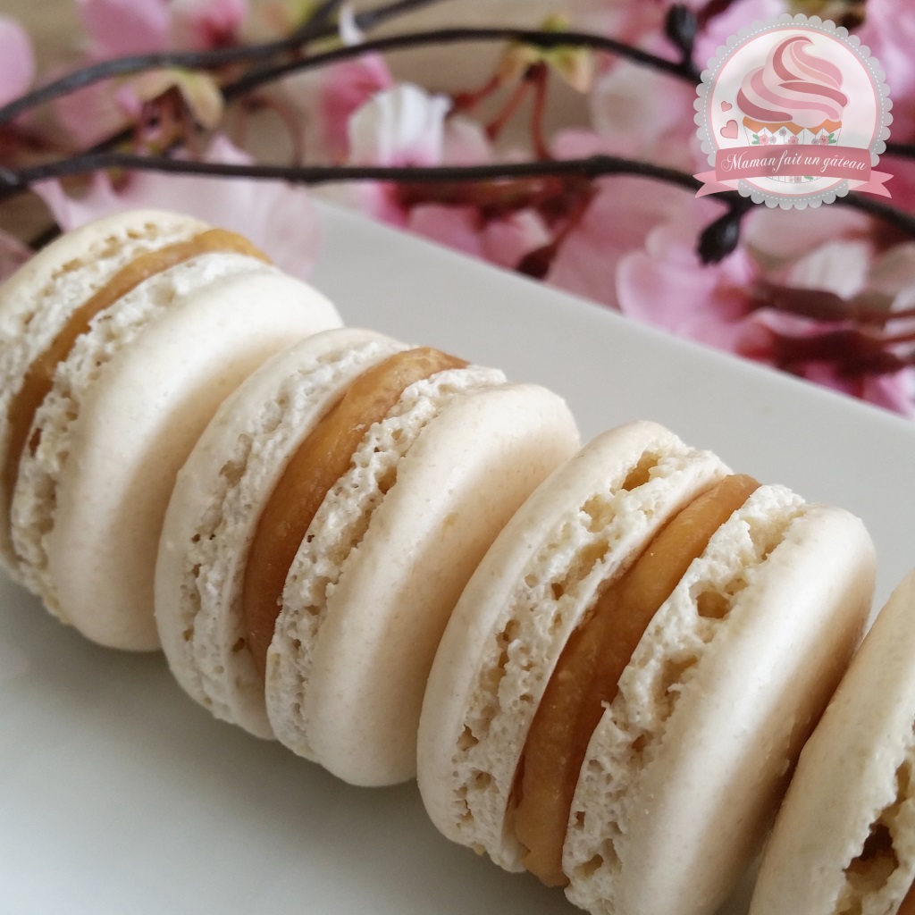 Macarons Au Caramel Au Beurre Sale Maman Fait Un Gateau
