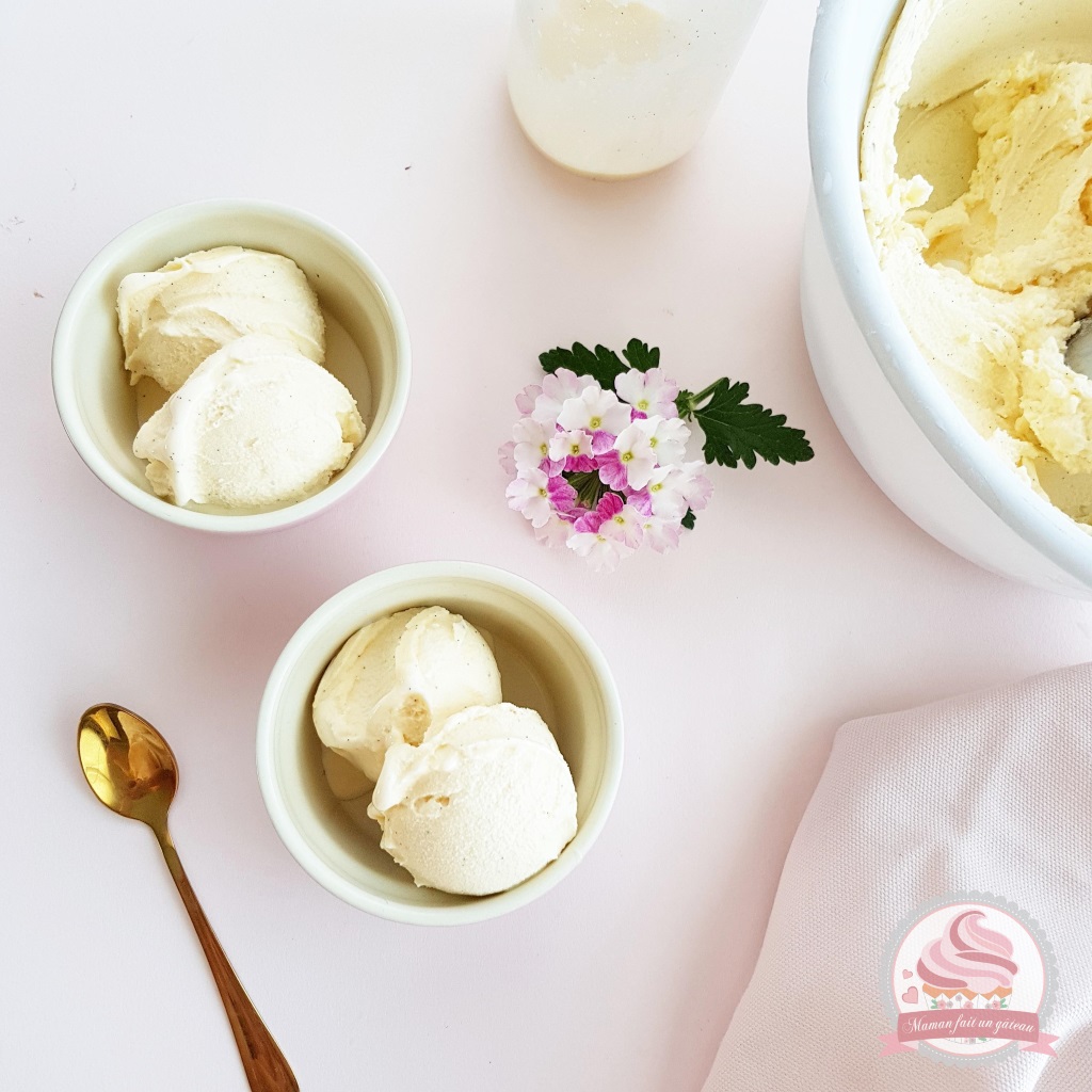 Recette Glace vanille avec sorbetière (facile, rapide)