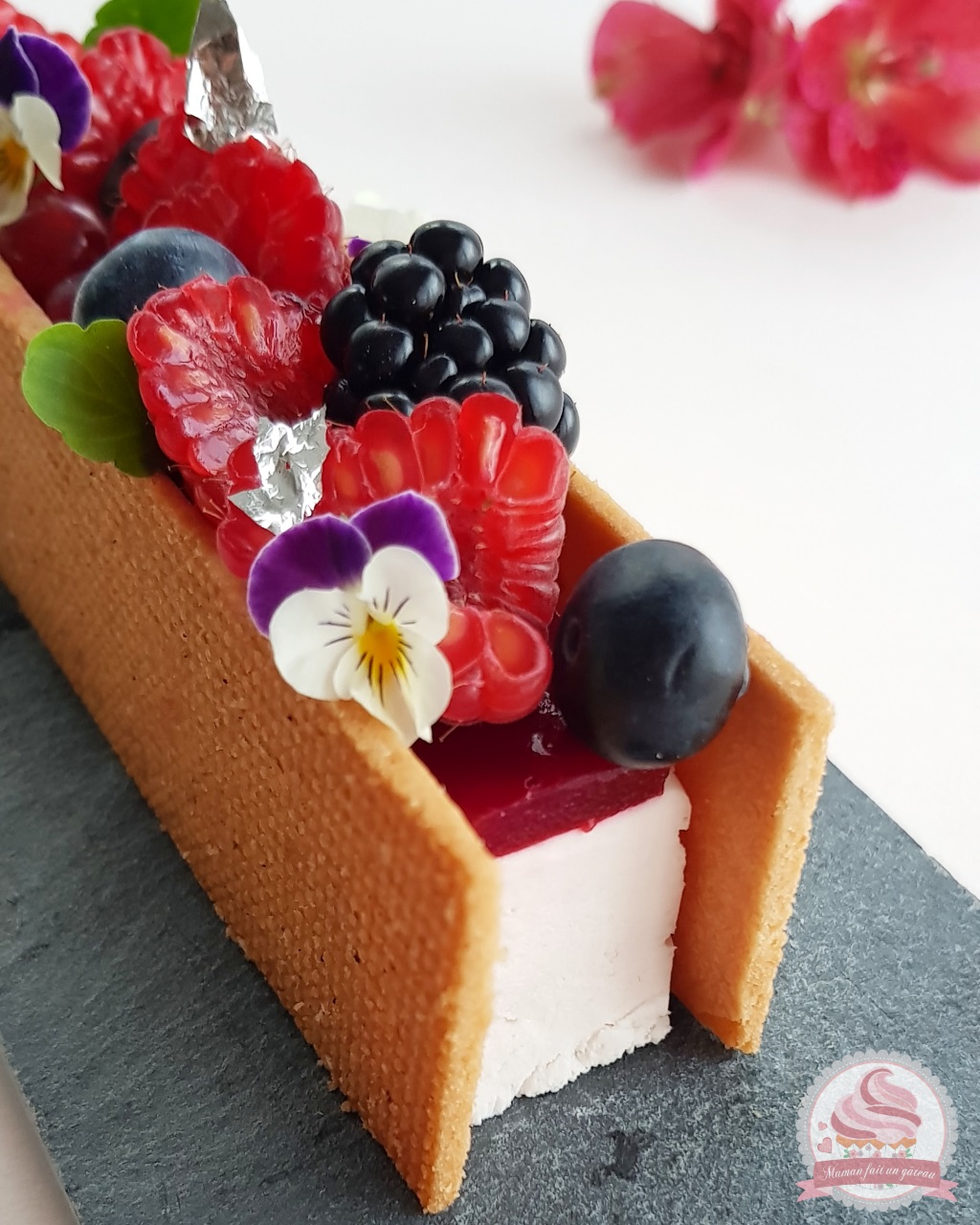 Cheesacake Facon Fingers Aux Fruits Rouges Maman Fait Un Gateau