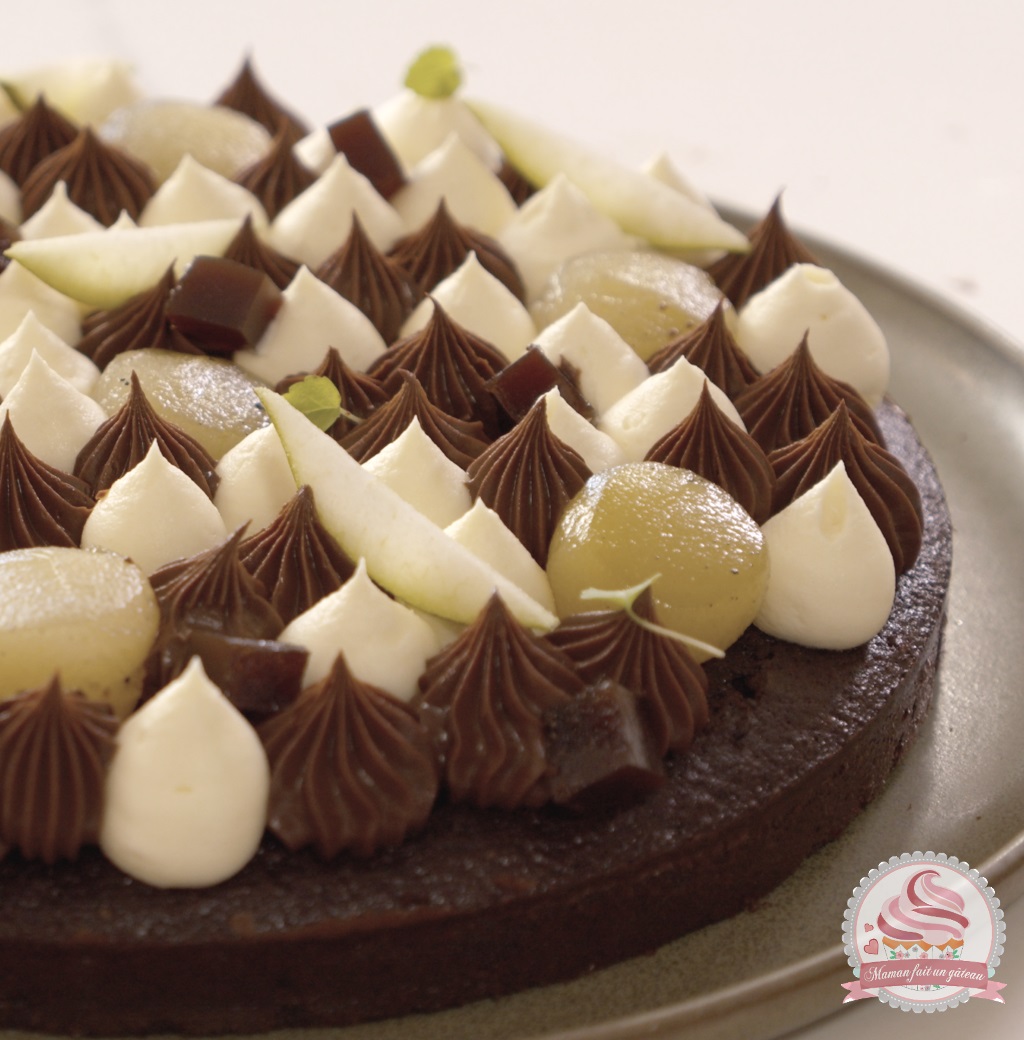 Fantastik Facon Poire Belle Helene La Cerise Sur Le Gateau Maman Fait Un Gateau