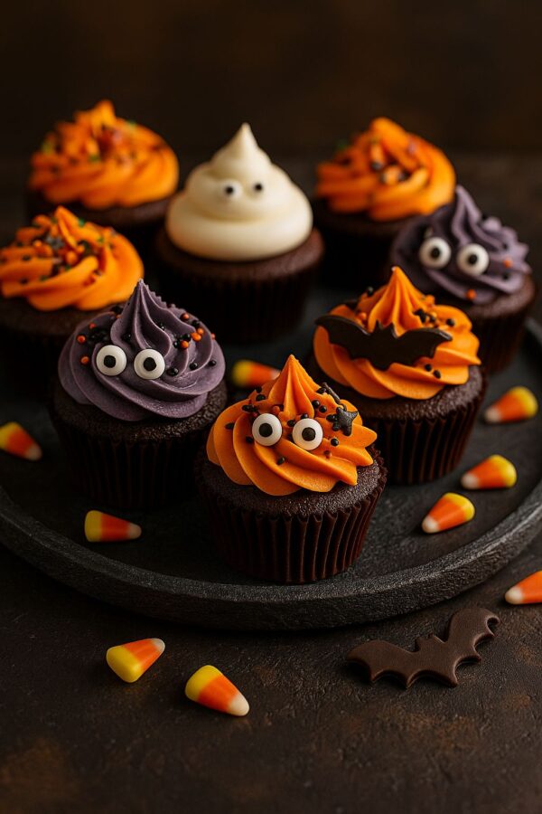 E. Cupcakes et monstres d'Halloween parent/enfant 3-5ans 24/10