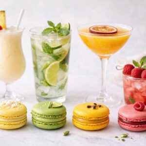 N.Macarons d'été version mocktail! 2/07